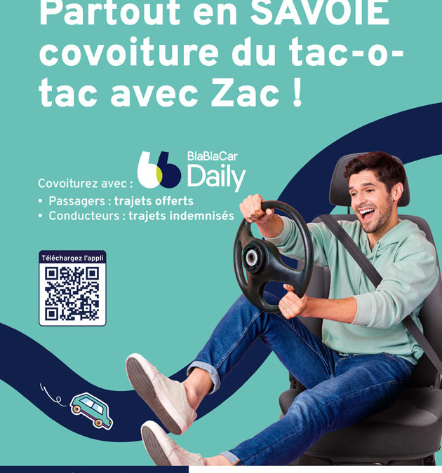 Covoiturez partout en Savoie
