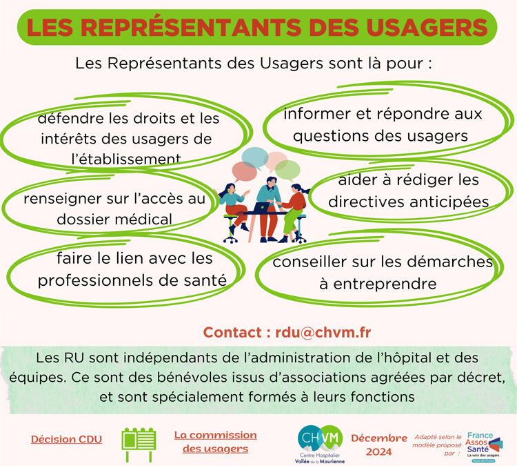 Commission des usagers du Centre Hospitalier Vallée de la Maurienne