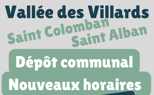 Dépôt communal des Villards