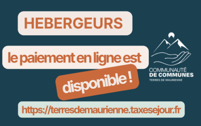 Taxe de séjour : payez désormais directement en ligne